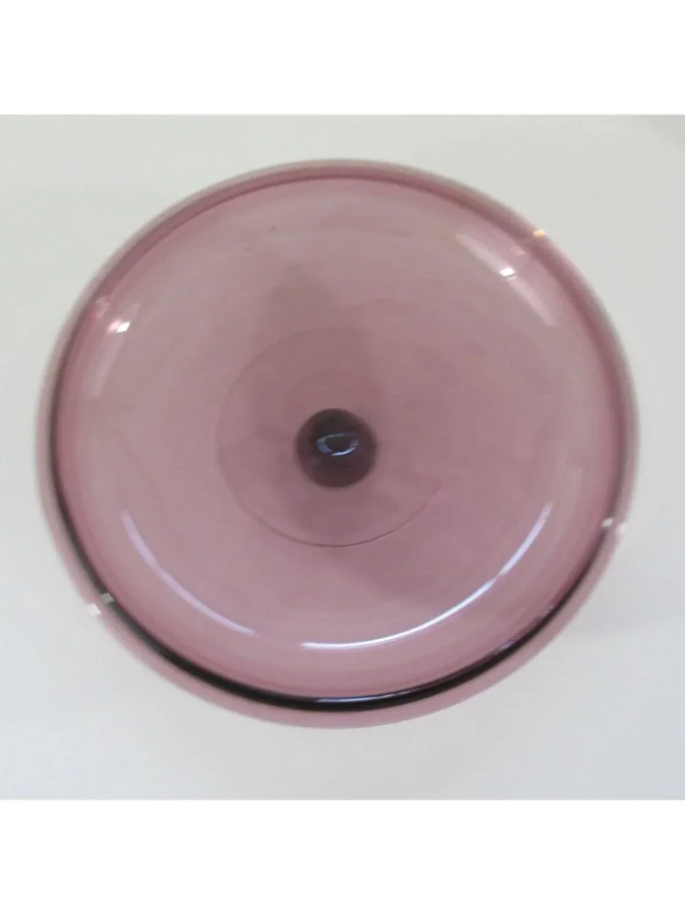 Vintage Pyrex Cranberry or Amethyst 2-Quart Round Covered Casserole Dish